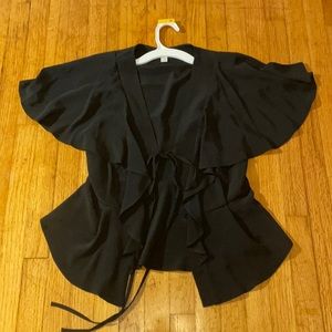 Black Topshop Blouse